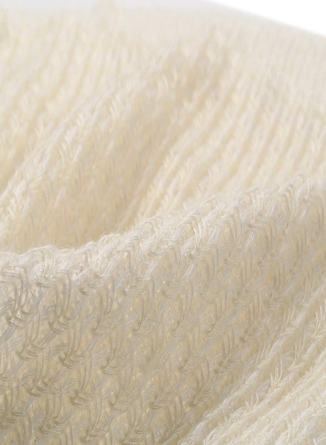 Terra Distribution Exfoliating Washcloth [Made in Japan] Shower Back Scrubber, Plant-Based Loofah (Silk) - Image 3